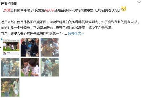 爆料马天宇恋情视频播放,甜蜜互动引网友热议