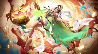 嫦娥的皮肤爆料视频,仙子翩翩，美轮美奂