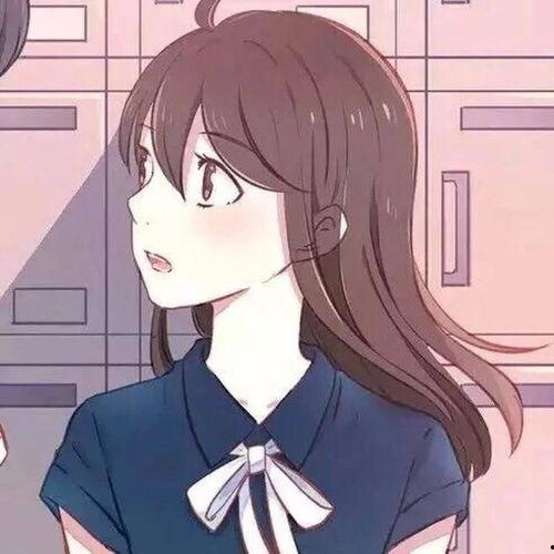 网红吃瓜头像情侣动漫版,甜蜜画风下的吃瓜日常